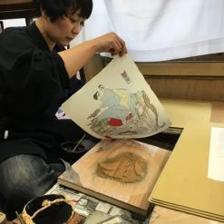 KADOKAWA Rem (Re-run) Re:ZERO Starting Life In Another World Ukiyo-e Woodblock Print (Import) -Memorabilia Sales 4935228279418 merchandise rem re run re zero starting life in another world ukiyo e woodblock print import alte