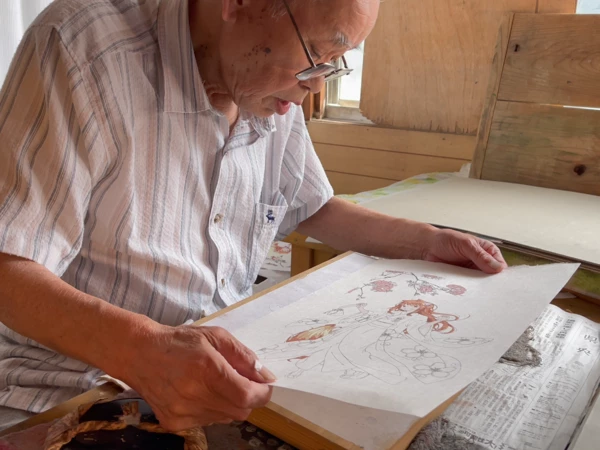 KADOKAWA Holo Wolf Beauty With Cherry Blossoms Spice And Wolf Exclusive Ukiyo-e Woodblock Print (Import) 9 KADOKAWA Holo Wolf Beauty With Cherry Blossoms Spice And Wolf Exclusive Ukiyo-e Woodblock Print (Import) - Image 9