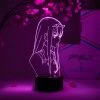OTAKU LAMPS Zero Two Annoyed DARLING In The FRANXX Otaku Lamp