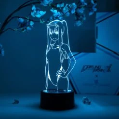 Memorabilia Sales 3 OTAKU LAMPS Zero Two In Swimsuit DARLING In The FRANXX Otaku Lamp