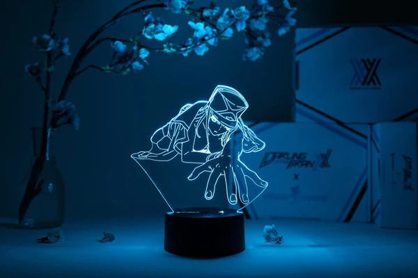 OTAKU LAMPS Zero Two Lying Down DARLING In The FRANXX Otaku Lamp 1 OTAKU LAMPS Zero Two Lying Down DARLING In The FRANXX Otaku Lamp