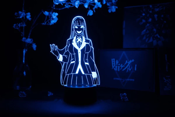 OTAKU LAMPS Ririka Momobami Wearing Mask Kakegurui Otaku Lamp 1 OTAKU LAMPS Ririka Momobami Wearing Mask Kakegurui Otaku Lamp