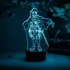 OTAKU LAMPS Eren Yeager Attack On Titan Otaku Lamp