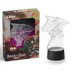 Memorabilia Sales -Memorabilia Sales 810093650521 merchandise levi spinning attack pose attack on titan otaku lamp alta