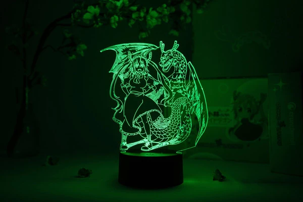 OTAKU LAMPS Tohru Human And Dragon Form Miss Kobayashi's Dragon Maid Otaku Lamp 1 OTAKU LAMPS Tohru Human And Dragon Form Miss Kobayashi's Dragon Maid Otaku Lamp