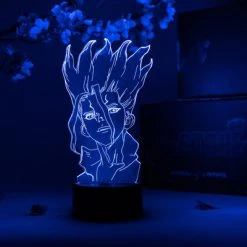OTAKU LAMPS Senku Ishigami Bust Dr. STONE Otaku Lamp