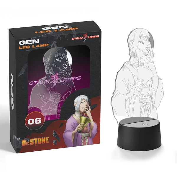 OTAKU LAMPS Gen Asagiri Dr. STONE Otaku Lamp 2 OTAKU LAMPS Gen Asagiri Dr. STONE Otaku Lamp - Image 2
