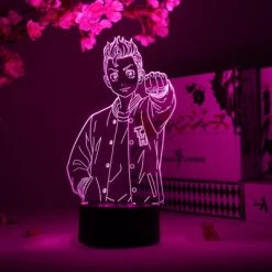 OTAKU LAMPS Takemichi Hanagaki In Letterman Jacket Tokyo Revengers Otaku Lamp