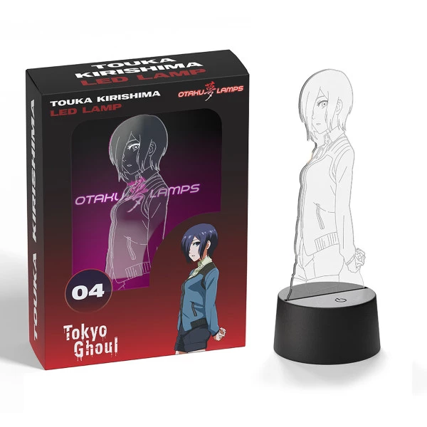 OTAKU LAMPS Touka Kirishima Tokyo Ghoul Otaku Lamp 2 OTAKU LAMPS Touka Kirishima Tokyo Ghoul Otaku Lamp - Image 2