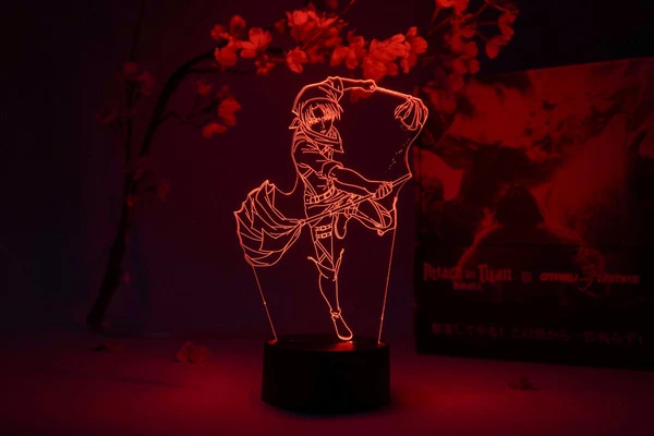 OTAKU LAMPS Levi Cleaning Attack On Titan Otaku Lamp 1 OTAKU LAMPS Levi Cleaning Attack On Titan Otaku Lamp