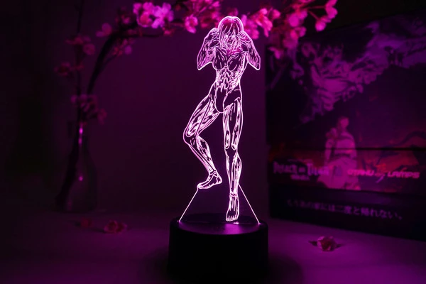 OTAKU LAMPS Annie Leonhart Female Titan Form Attack On Titan The Final Season Otaku Lamp 1 OTAKU LAMPS Annie Leonhart Female Titan Form Attack On Titan The Final Season Otaku Lamp