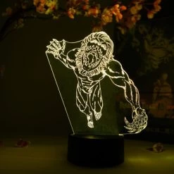 OTAKU LAMPS Porco Galliard Jaw Titan Form Attack On Titan The Final Season Otaku Lamp