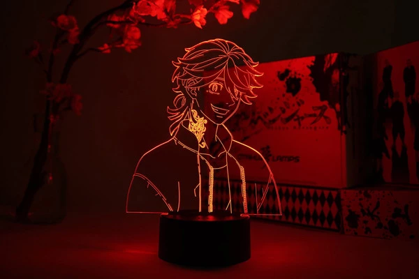 OTAKU LAMPS Kazutora Hanemiya Bust Tokyo Revengers Otaku Lamp 1 OTAKU LAMPS Kazutora Hanemiya Bust Tokyo Revengers Otaku Lamp