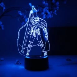 OTAKU LAMPS Guts The Black Swordsman Berserk Otaku Lamp