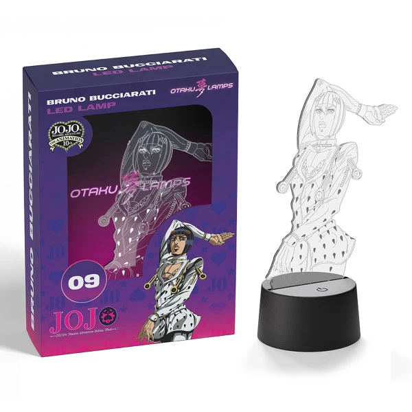 OTAKU LAMPS Bruno Bucciarati JoJo's Bizarre Adventure Otaku Lamp 2 OTAKU LAMPS Bruno Bucciarati JoJo's Bizarre Adventure Otaku Lamp - Image 2