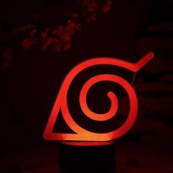 OTAKU LAMPS Konoha Leaf Naruto Shippuden Otaku Lamp